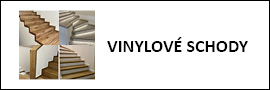 Schody z vinylové podlahy